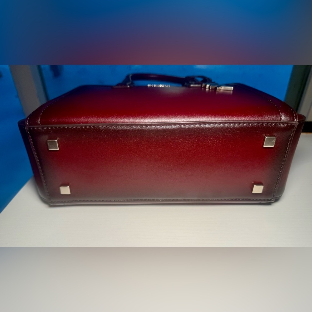 Michael Kors Laila oxblood Satchel - Picture 10 of 13